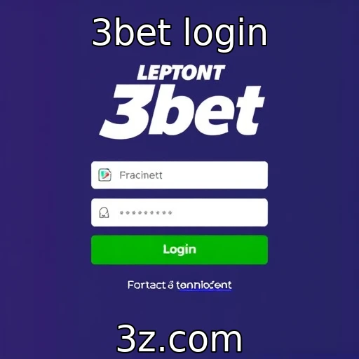 Acesso facilitado com login no site 3bet
